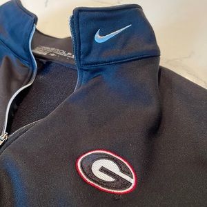 1/4 Zip - Georgia Nike - Performance Fleece - Medium